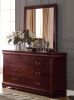 Louis Philippe Cherry Finish Dresser