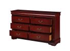 Louis Philippe Cherry Finish Dresser