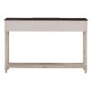 TREXM Console Table Sofa Table with Drawers for Entryway with Projecting Drawers and Long Shelf (Beige, OLD SKU: WF189574AAD)