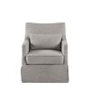 Skirted Swivel Chair